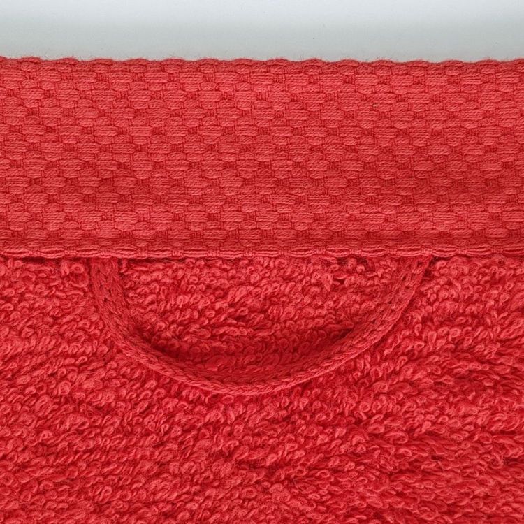 Toalla lavabo Roja 50x100 cm 550 gramos