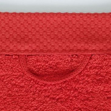Toalla lavabo Roja 50x100 cm 550 gramos