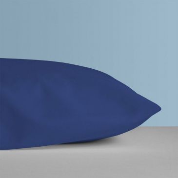 Funda protectora de almohada ignifuga azulina