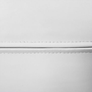 Funda protectora de almohada Poliéster-PU blanca