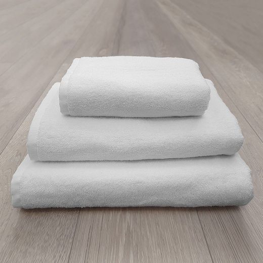 Toallas blancas 100% algodón de 420 gramos