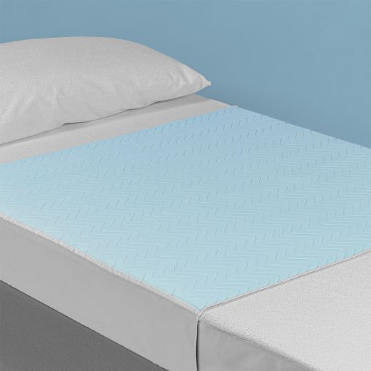 Empapador de cama de 4 capas Azul con alas 90x75 cm