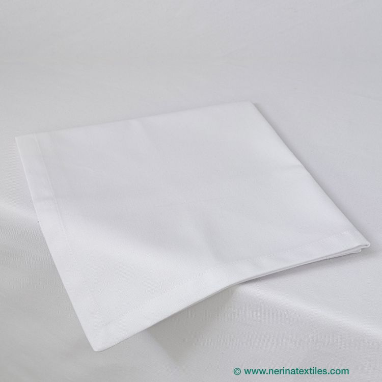 Servilleta blanca Panamá antimanchas