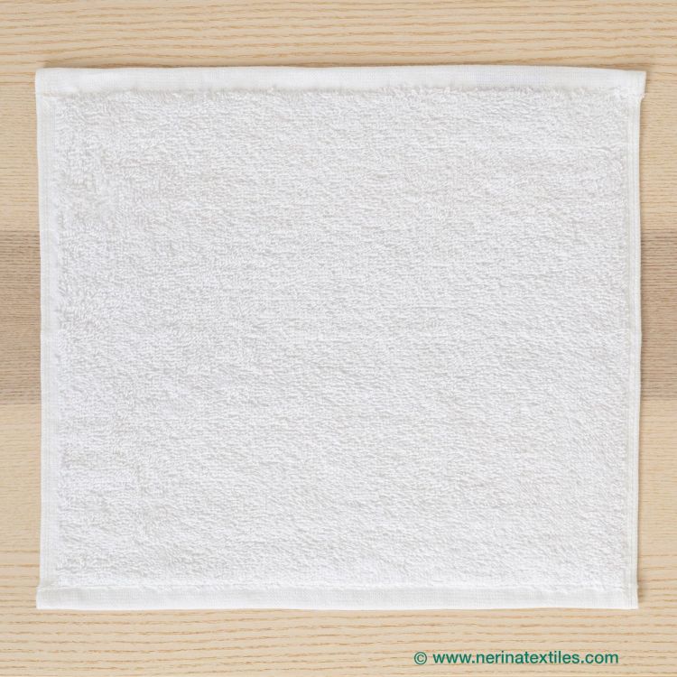 Toalla Lisa blanca 50x50 cm 500 gramos