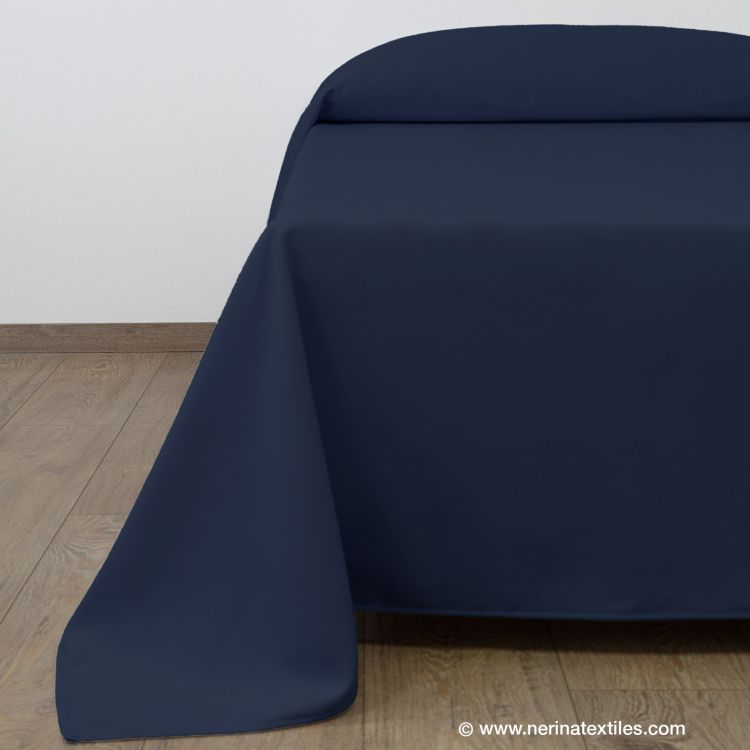 Colcha Panamá Azul Marino