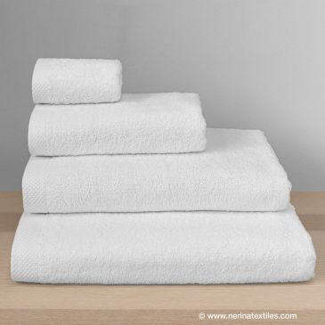 Toalla tocador Lisa Spa blanca 30x50 cm 520 gramos hotel
