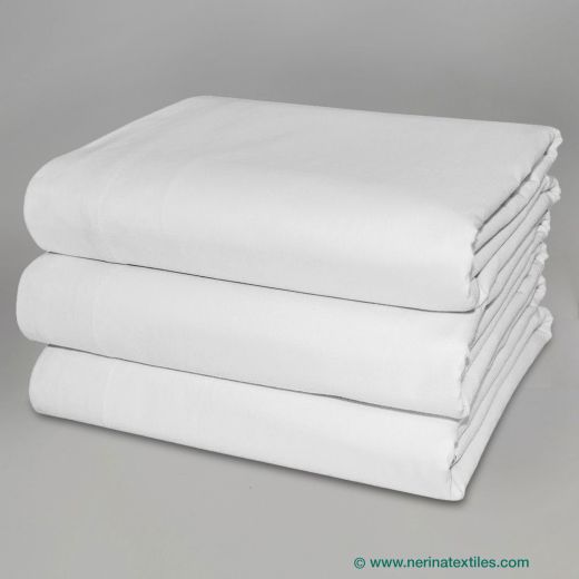 Funda nórdica blanca Popelín Algodón de 200 hilos