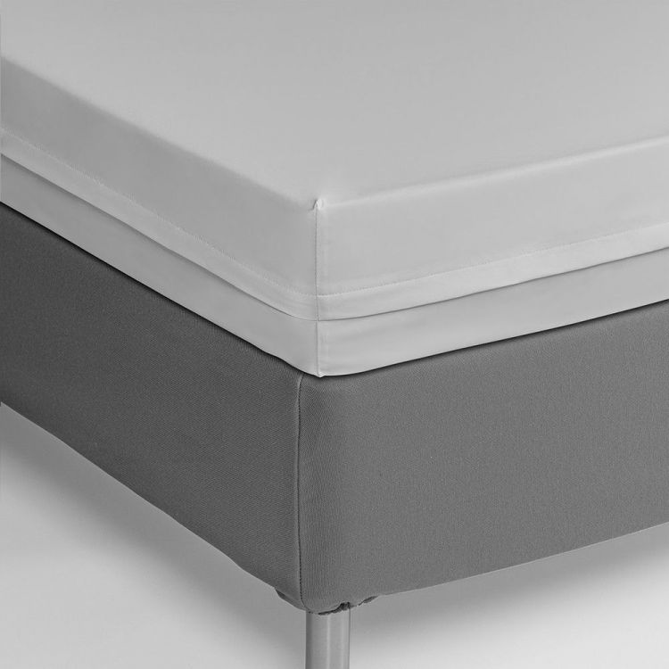 Funda de colchón Poliéster-PU blanca